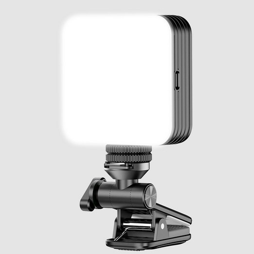 NOLIRVA 휴대용 LED 셀카 조명 스마트폰 촬영용 미니 클립 RGB 보조조명