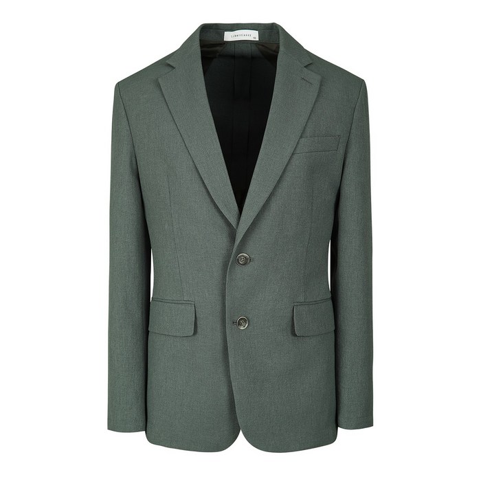 리버클래시 남성용 린넨라이크 슬림핏 밴딩 셋업 자켓 LHS26693