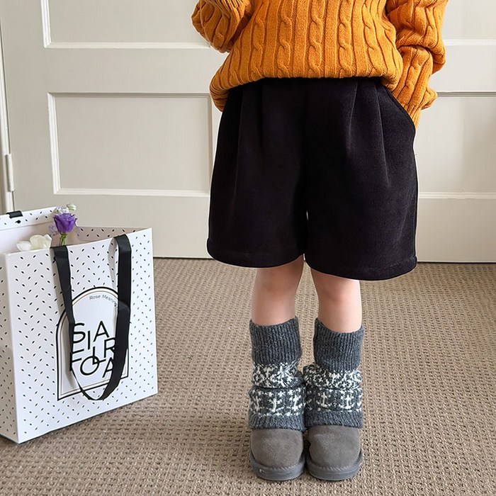 스타빈 도톰기모 코듀로이 반바지