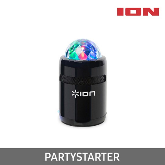 ION 아이온 Party Starter LED 조명 블루투스 스피커  3단계조명조절  정품