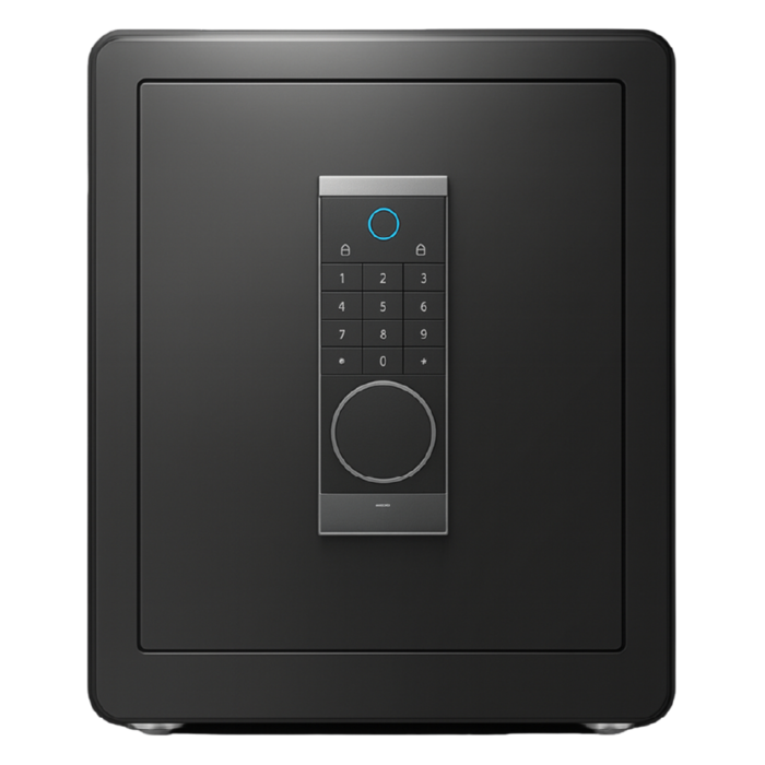 센테르 디지털 키패드 대형 스마트 가정용 금고 450380300 안전 경보기 사무, 블랙