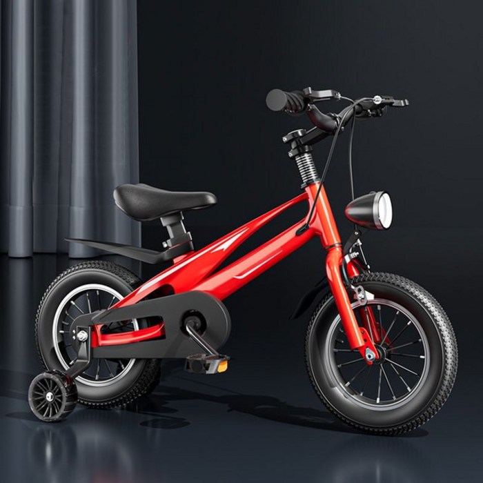 12인치자전거 14인치자전거 16인치자전거 어린이용 마그네슘 합금 사이클링 자전거 미끄럼 방지 타이어 어린이 선물 12 인치 14 16 조절 가능 27 세