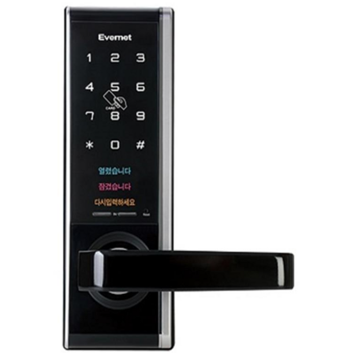 에버넷 EN950N 무타공 번호전용 디지털도어락 현관문도어락 현관도어락 번호키, EN950N, 고객직접설치