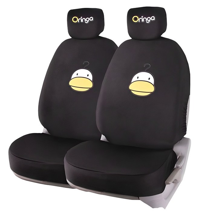 오링가 사계절 차량용 패션 시트커버 앞좌석 2p