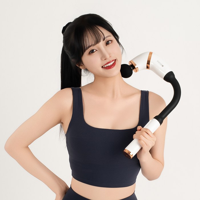 코드나인 휴밍 진동 효도손 휴대용 무선 마사지기