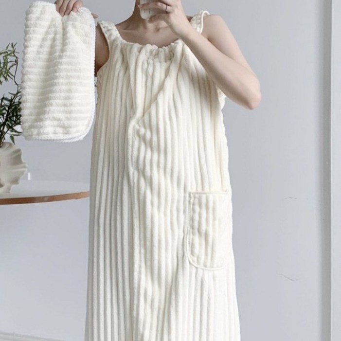 앨리스홈 목욕 샤워가운