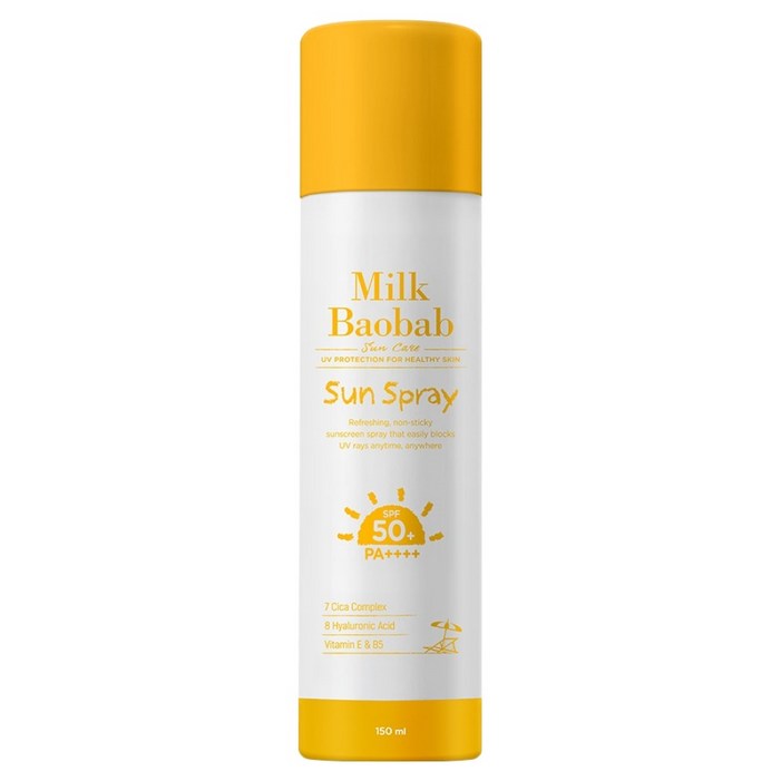 밀크바오밥 선스프레이 SPF50 PA, 1개, 150ml 밀크바오밥 선스프레이 SPF50 PA, 1개, 150ml