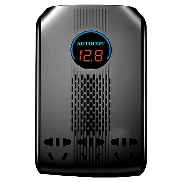 오토코스 차량용 300W 인버터 12V 24V 겸용 순수정현파 초고속충전기 220V 60Hz 변환기, 1개