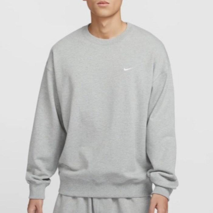 나이키 남성용 솔로 스우시 프렌치 테리 크루 맨투맨 DX0812063