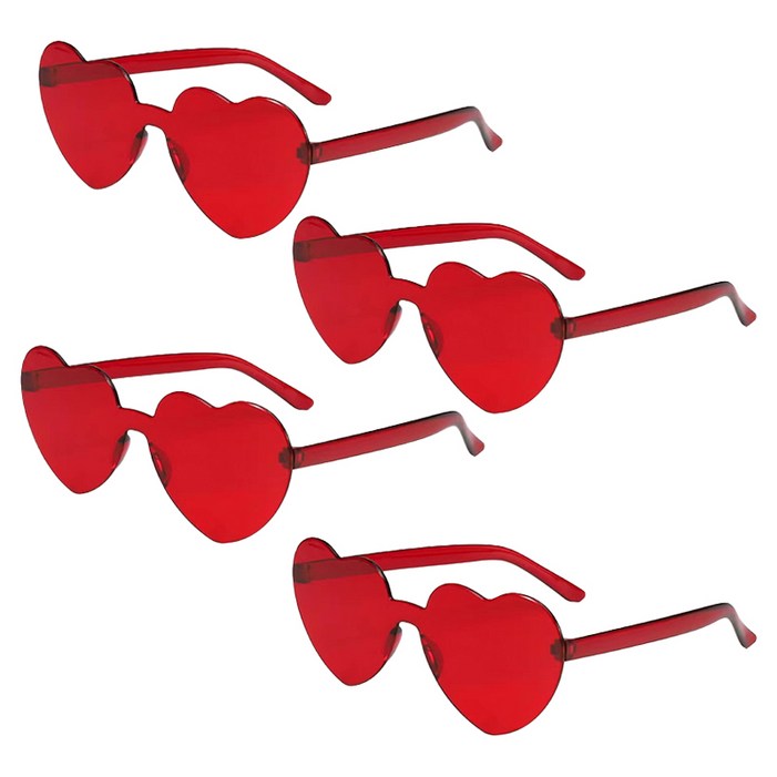 마다꾸미 별하트 선글라스 파티안경 하트