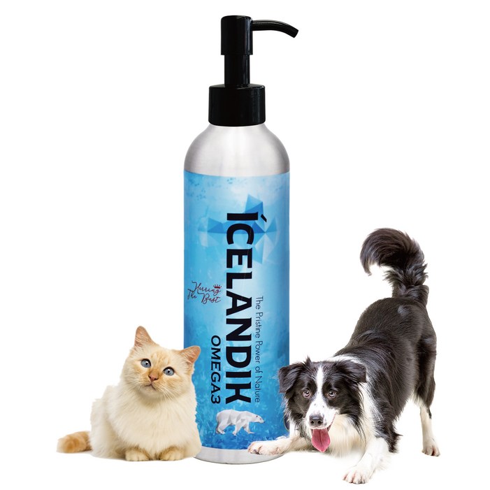 아이슬란딕 반려동물 헤링 오일 영양제