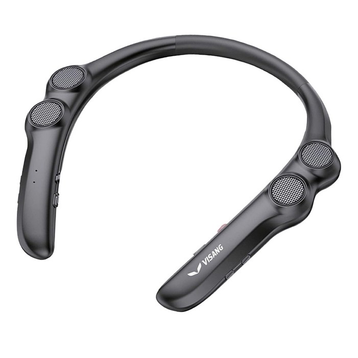 비상 블루투스 넥스피커 이어폰, VSNeck speaker, 블랙 비상 블루투스 넥스피커 이어폰, VSNeck speaker, 블랙