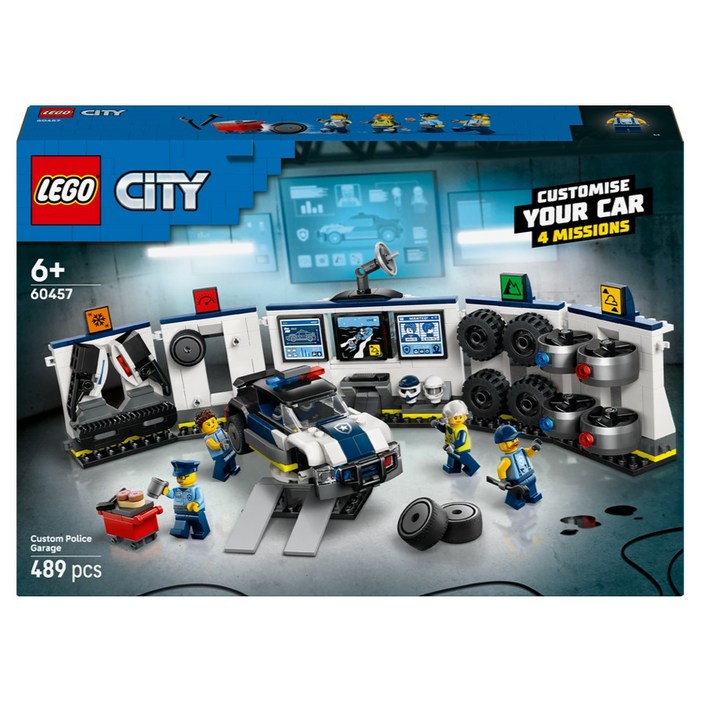 레고 시티 60457 맞춤형 경찰차 차고