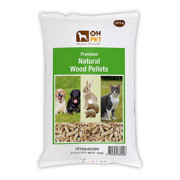 오펫 흡수형 프리미엄 내추럴 미송 고양이 펠렛