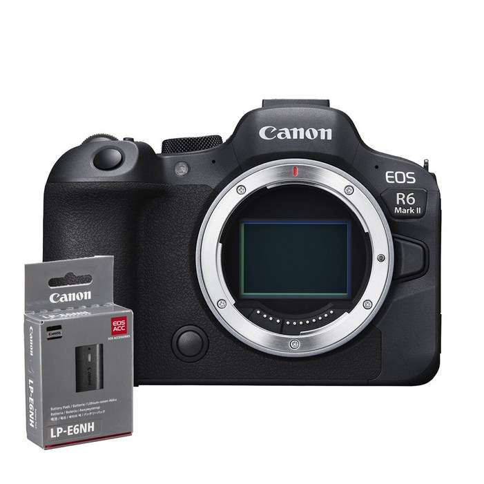 캐논코리아 EOS R6 MarkII Body전용배터리 LPE6NH 증정 캐논코리아 EOS R6 MarkII Body전용배터리 LPE6NH 증정