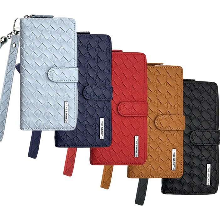 갤럭시S25 엣지 케이스 지갑 가죽 카드 수납 포켓 다이어리 플러스 더스토리 지퍼