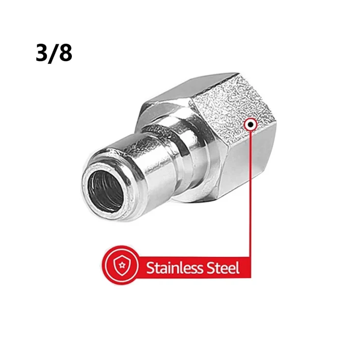 레고호환 라이트 블록,라이트브릭압력 와셔 어댑터 38 인치  연결 키트 대부분의 압력 와셔 장비용 38 암
