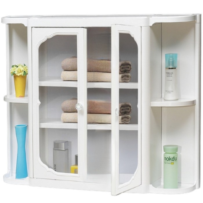 아이리스 다용도 국산 고급특대형 욕실장 화장실 수납정리함 수건정리장, 1개