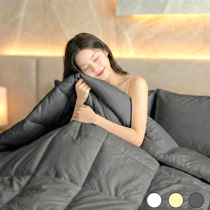 엣지홈 호텔 순면 60수 차렵 이불 봄 간절기 사계절 먼지없는 항균 면 이불 브랜드 슈퍼 싱글 퀸 킹