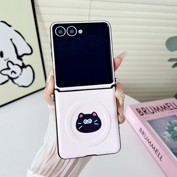 윰스모르 갤럭시 Z 플립 제트플립 지플립 힌지보호 맥세이프 마그네틱 케이스