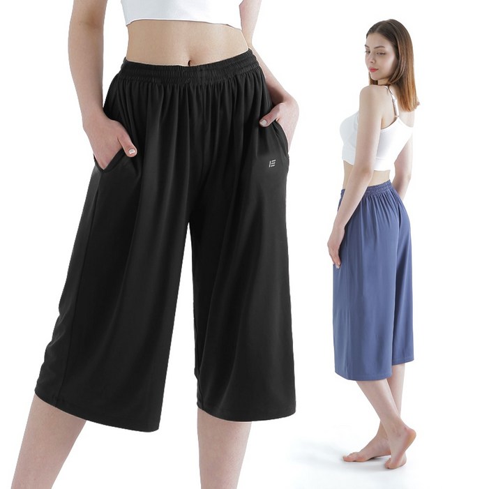 여성 아이스 와이드 8부팬츠TB32PT951