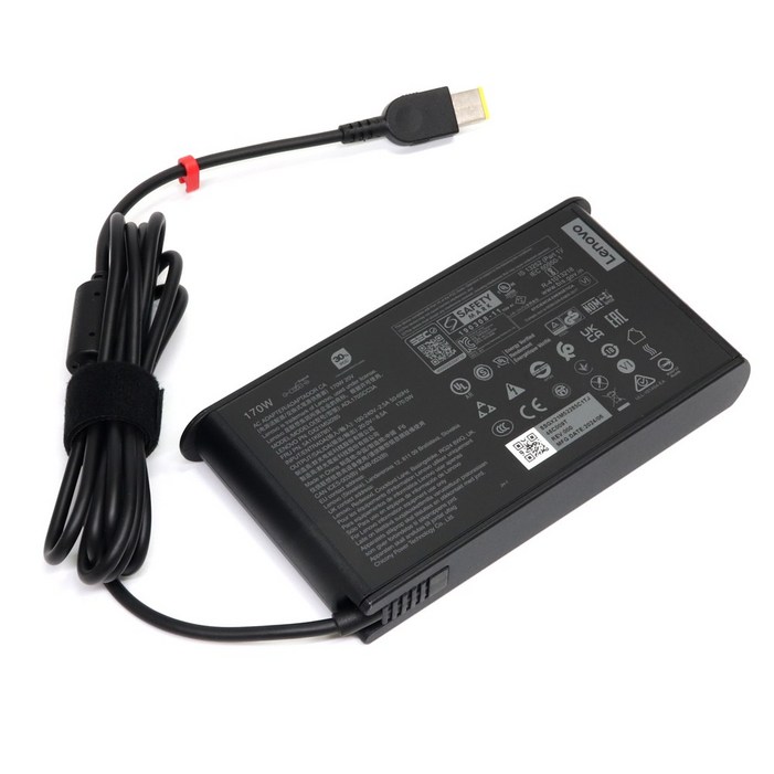 레노버 정품 슬림팁 어댑터 LEGION Y54017IRH 노트북 충전기 20V 8.5A 170W Thinkpad W540 충전기, 1개