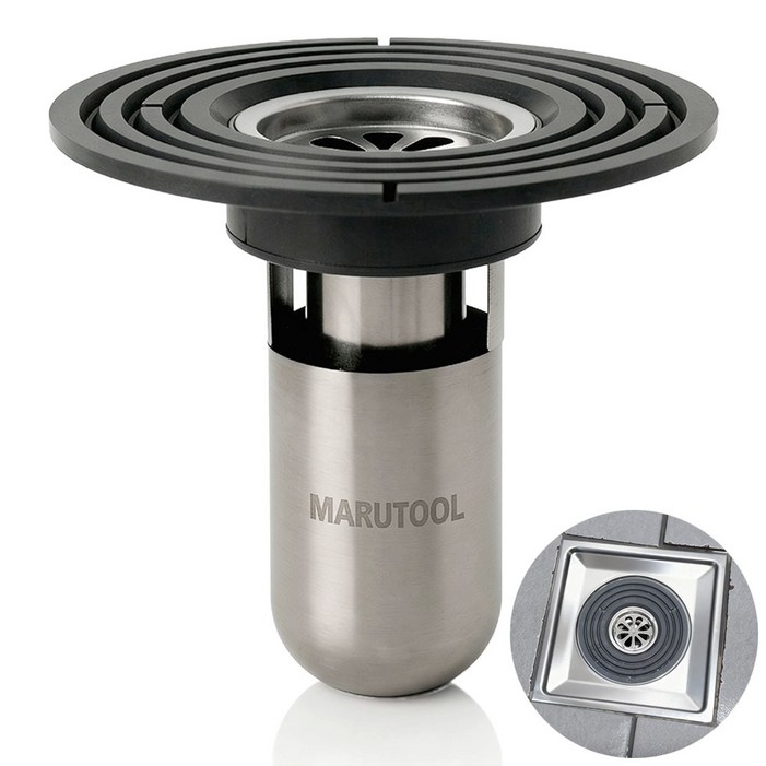 마루툴 냄새차단 화장실 하수구 트랩