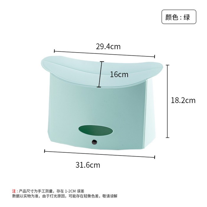 접의자 가정용 두꺼운 편리식 야외 의자 미니 말 묶음 가벼운 낚시 초경량 접의자 플라스틱 낮은 의자