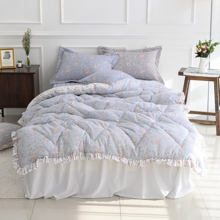 아르떼베딩 블라썸 차렵이불 고밀도 세미 마이크로 항균 알러지케어 슈퍼싱글퀸