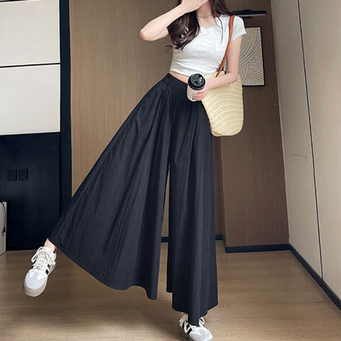 클리비 여성 쿨링 롱와이드 플레어 치마바지 프리 사이즈