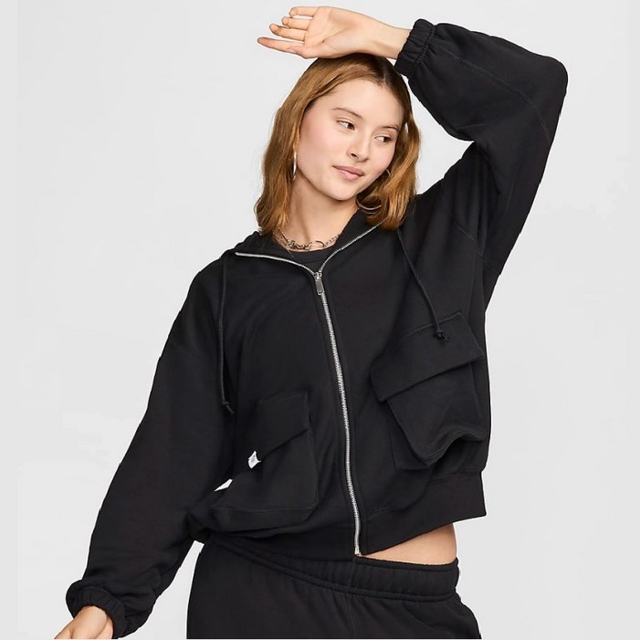 나이키 여성 NSW 댄스 OS FZ HDY 긴소매 자켓 FV7516010