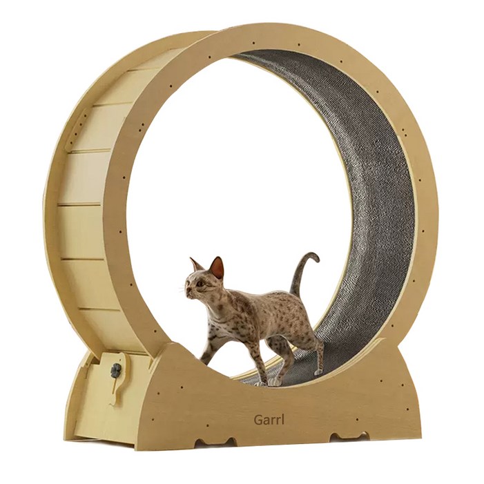 스타캣휠 Garrl 고양이 캣휠 간단 설치 캣휠 저소음 반려동물 운동기구 S,M,L,XL