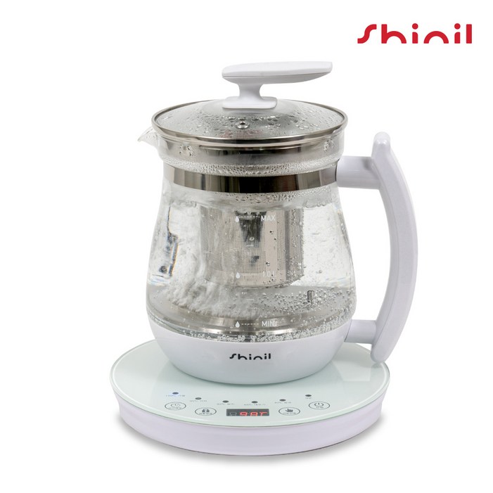 신일 무선 티포트 무선 전기포트 2L 스테인레스 분리형 티 바스켓 보온기능, SEPS16LKP