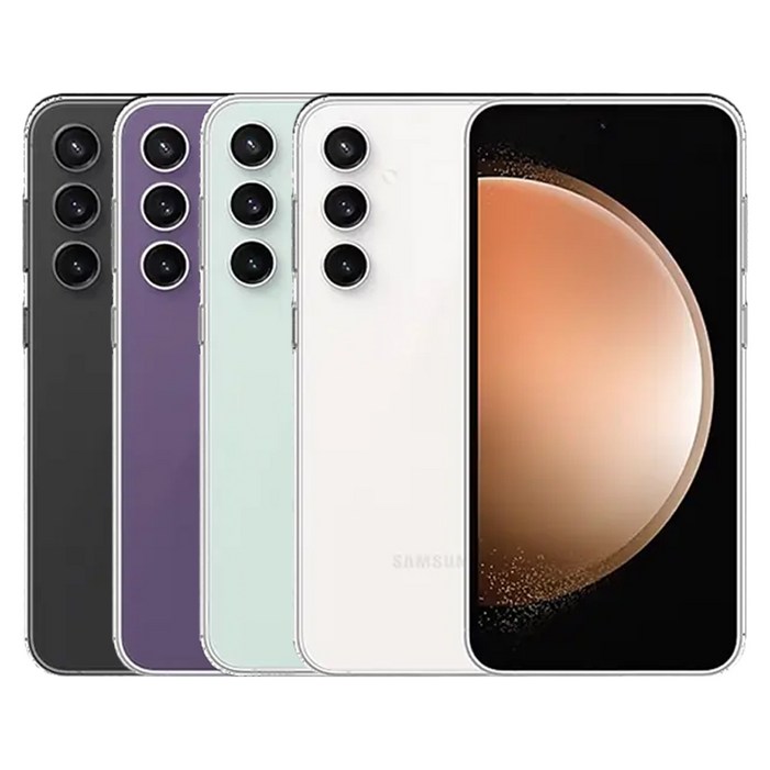 SMS711 갤럭시S23Fe 256GB 미사용 공기계 새제품 알뜰폰 통신3사 모두이용가능