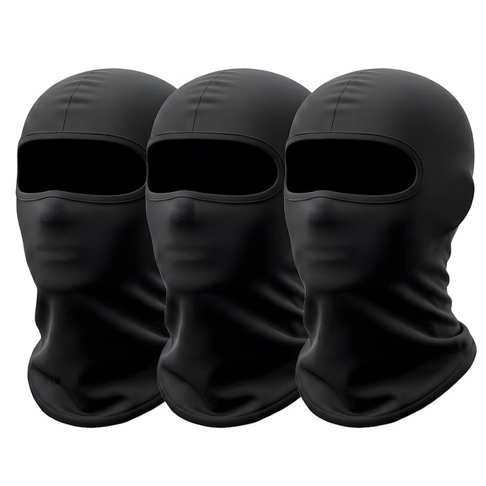 3set 여름 자외선차단 입체 쿨 바라클라바 자전거 오토바이 발라클라바