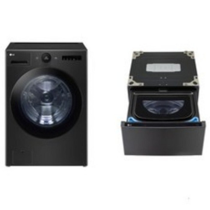 10 환급가전 LG전자 트롬 오브제컬렉션 세탁기  트윈 미니워시 세트 FX25KSRX 25kg  4kg 방문설치