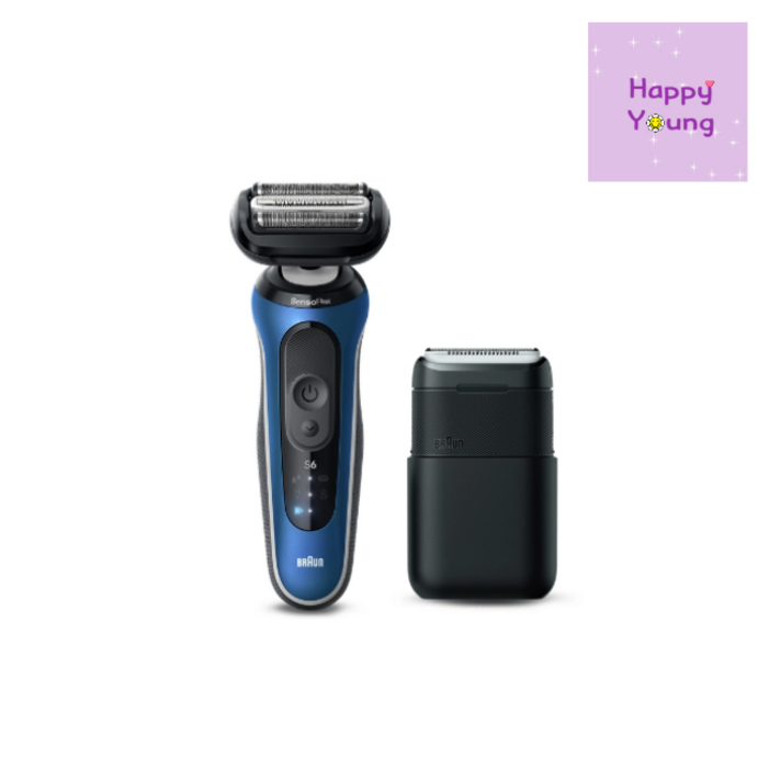 브라운 시리즈 6 전기면도기휴대용 전기 면도기 여행용 출장 선물 남자 남편 남자친구