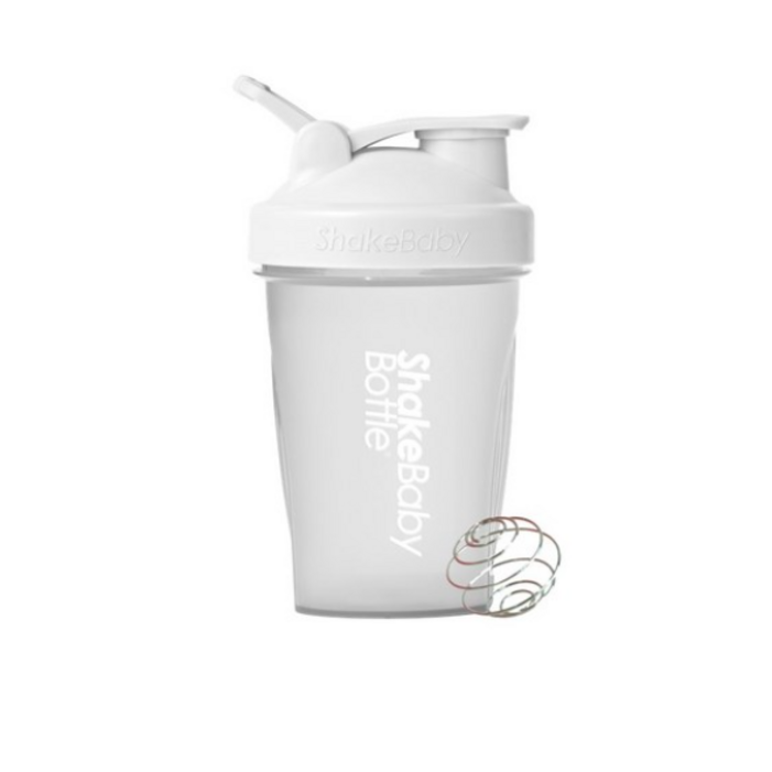 쉐이크베이비 보틀 쉐이커, 화이트, 600ml, 1개