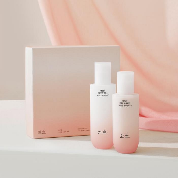 한율 빨간쌀 보습탄력 에센스 에멀젼 2종세트10적립