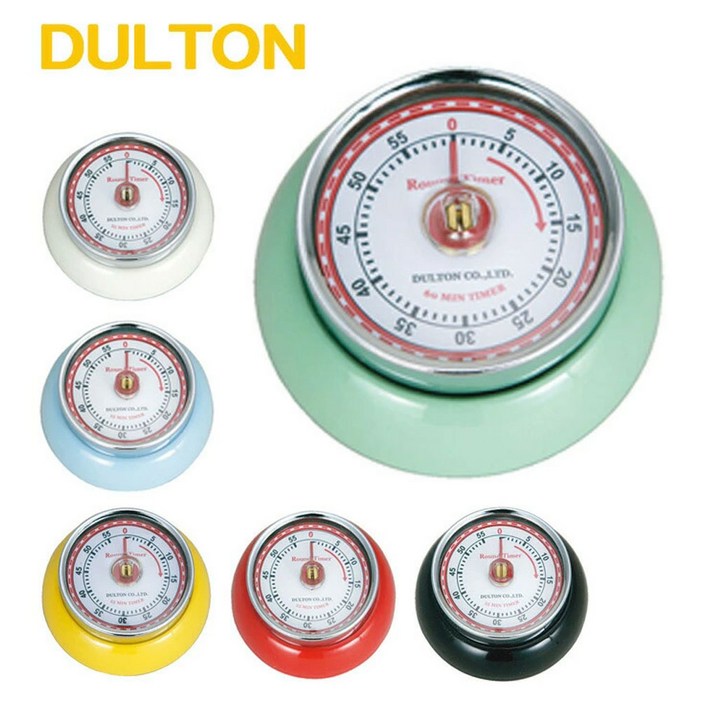 덜튼 레트로 아날로그 주방타이머 키친타이머