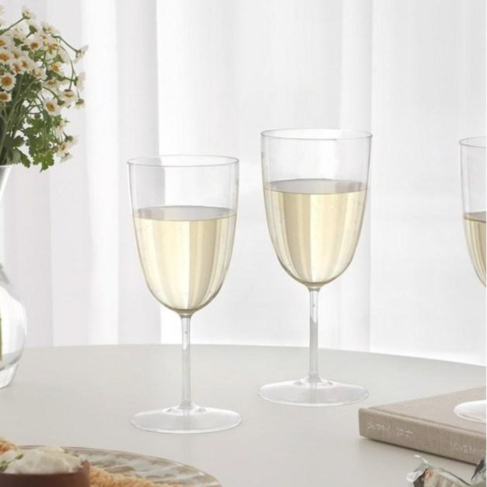 플라스틱 와인잔 다회용 파티 샴페인잔