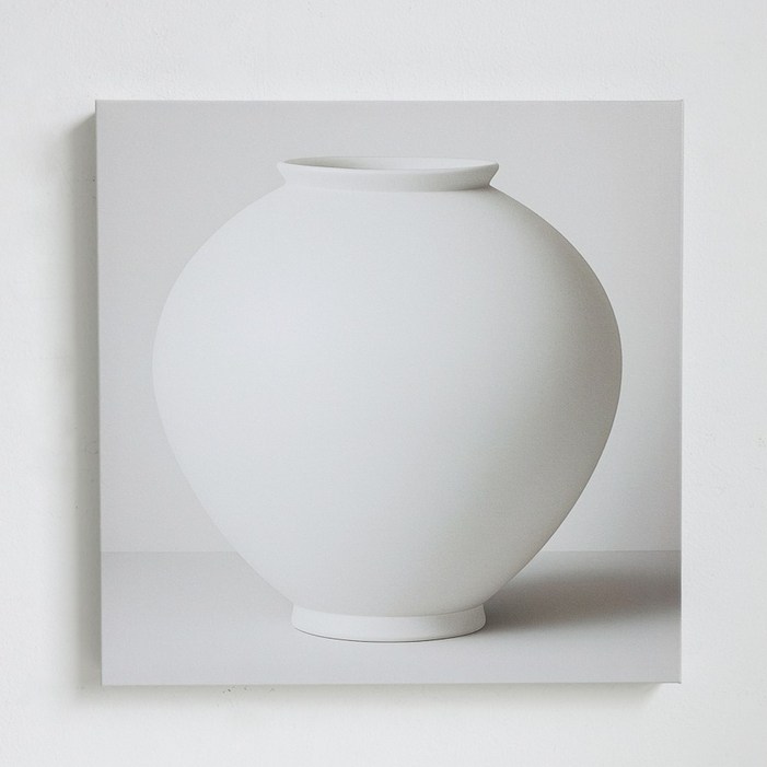 케이트가든 자체제작 달항아리 액자 풍수지리 현관 장식