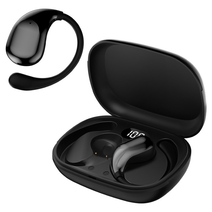 Wapik 귀걸이형 무선 블루투스 이어폰 R3 오픈형 ENC고음질