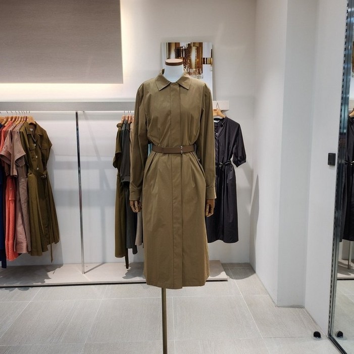 아이잗바바 스트라이프셔츠형원피스BR9A0OP081카멜 2682662