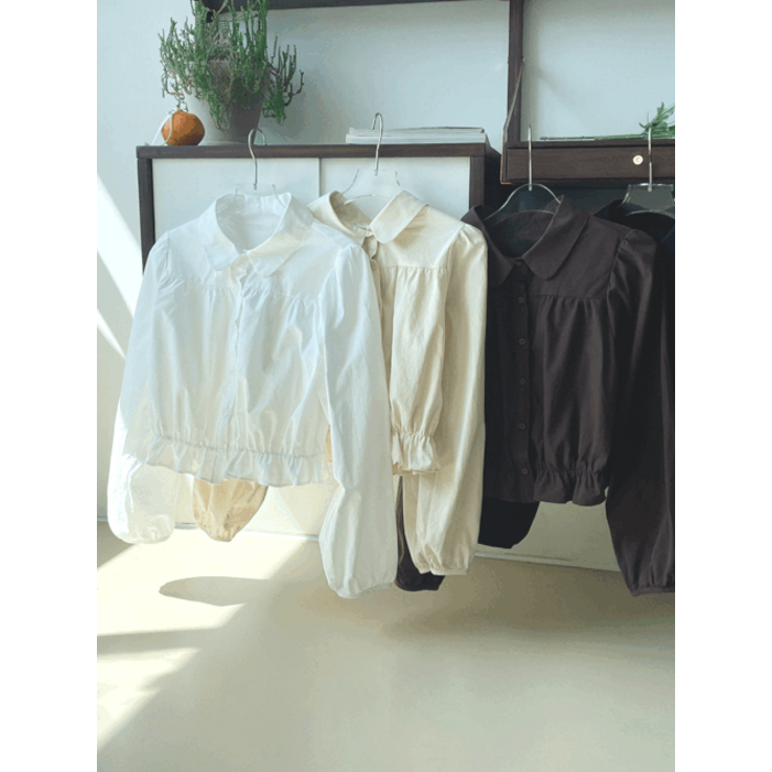 클라우드 셔링 블라우스 M053BL1003