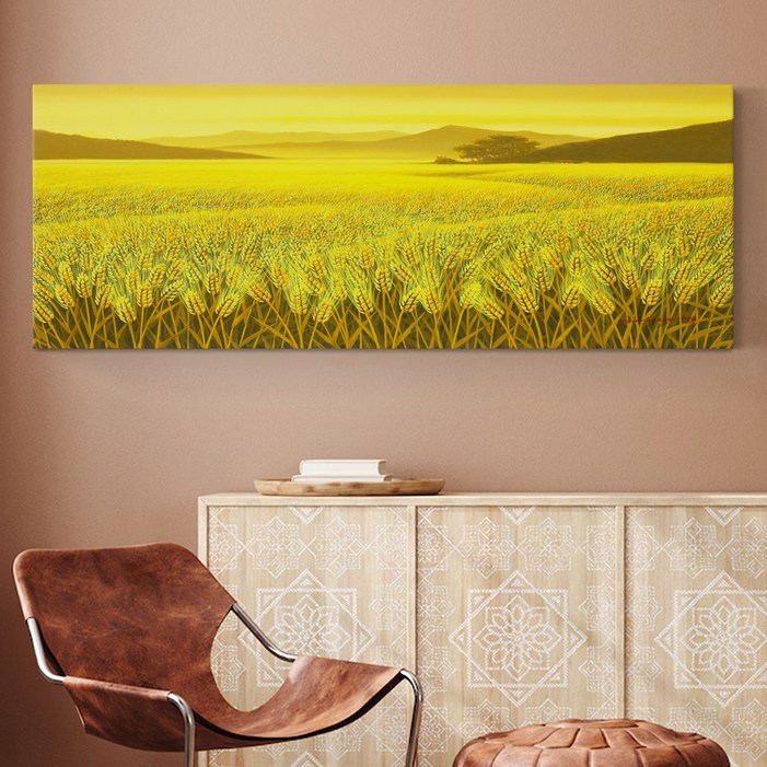 풍수 돈들어오는그림 해바라기그림 개업 선물 집들이 금전운 와이드 거실 인테리어 캔버스 그림액자 10종