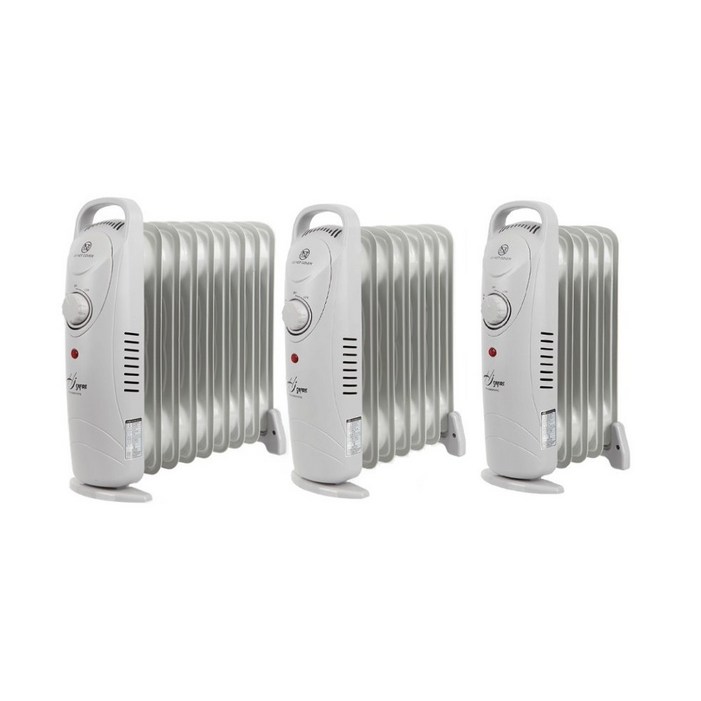 라디에이터 전기 미니 화장실 가정용 욕실 사무실 오일 오일 라디에이터, 미니 라디에이터 9핀