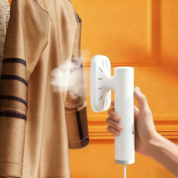 Detao 핸디형 스팀다리미 초경량 휴대용 다리미 건식 습식 전기 다리미 화이트 블랙