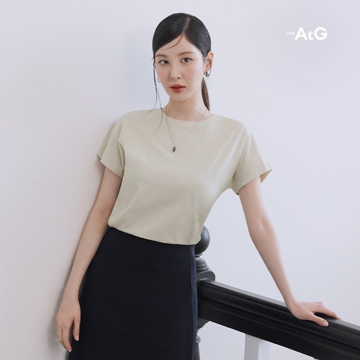 더엣지 25SS 에센셜 실켓 티블라우스 6종