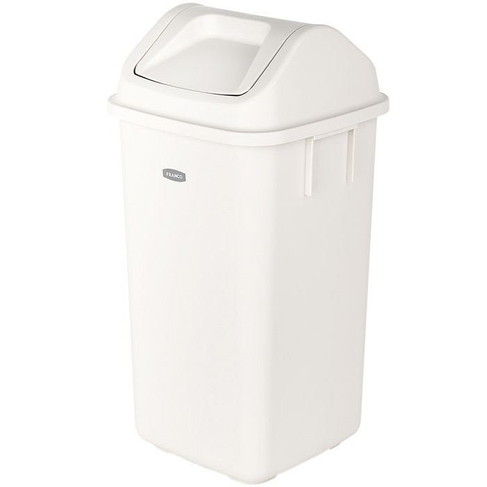 프랑코 퍼블릭 휴지통35L 스윙, 화이트